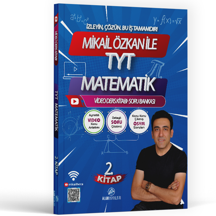 ALAN TYT KA.SB VİDEO DERS KİT. MATEMATİK 2  - 2025